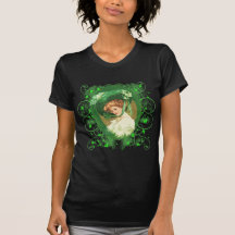 Pretty Irish Woman Vintage Design Shirt