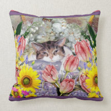 Pretty Kitty Pillows