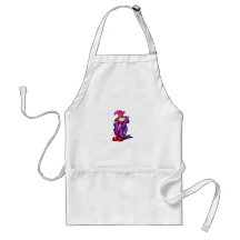 Pretty Lady Clown Apron