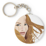 Pretty Lady Keychain