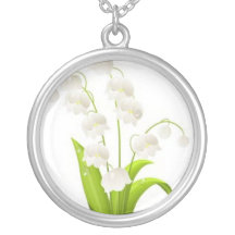 Pretty Lily of the Valley Necklace