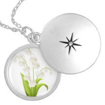 Pretty Lily of the Valley Pendants