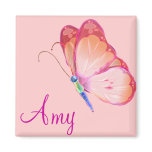 Pretty Little Glowing Butterfly magnets