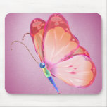 Pretty Little Glowing Butterfly mousepads