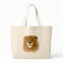 pretty male lion with blue eyes bags
