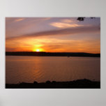 pretty marsh sunset print
