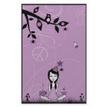 Pretty Miss Purple Stationery