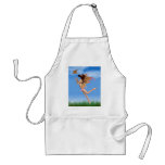 Pretty Orange Fairy in Sunshine Aprons