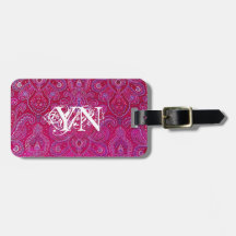 Pretty Paisley monogram