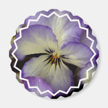 Pretty Pansy Magnet
