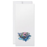 pretty pastel dolphins scene rack cards