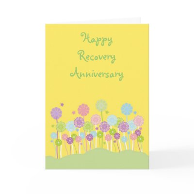 Pretty pastel flowers and butterflies card