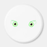 Pretty Pastel Green Eyes Refrigerator Magnets