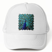 Pretty Peacock Baseball Hat