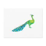 pretty peacock postcards