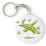 Pretty Peas Keychain