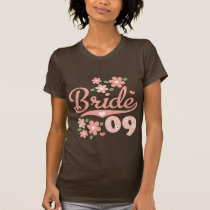 Pretty Petal 09 Bride Shirt t-shirts