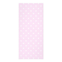 Pretty pink and white love heart pattern. personalized invitations
