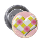Pretty Pink and Yellow Heart