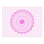 Pretty Pink Cupcake. postcards