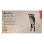 Pretty Pink Fawn Boho Business Cards