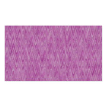 Pretty Pink Zigzag Business Card Templates