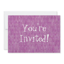 Pretty Pink Zigzag Announcement
