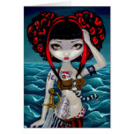 "Pretty Pirate Polly" Greeting Card