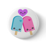 Pretty Popsicles BFF Kawaii Buttons