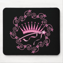 Pretty Princess Crown Mousepad