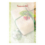 Pretty red and Green Holiday Season Stationery