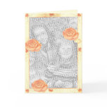 pretty rose frame cards