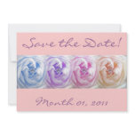 Pretty Roses With Gems Invitations