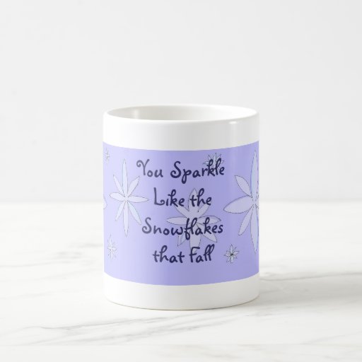 Pretty Snowflakes Mug