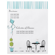 Pretty Soft Blue Door flyers