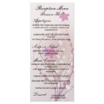 pretty soft pink flower elegant design personalized rack card