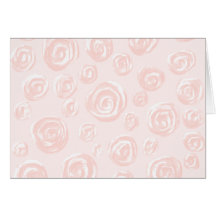 Pretty soft pink rose pattern. greeting cards