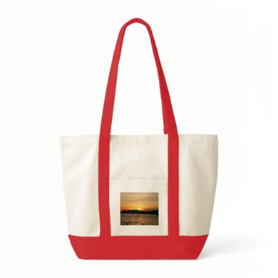 Pretty Sunset Tote Bags