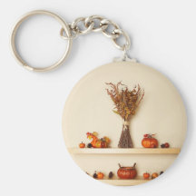 Pretty Thanksgiving Seasonal Decorations Key Chain