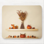 Pretty Thanksgiving Seasonal Decorations mousepads