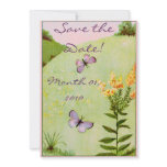 Pretty Vintage Butterflies Invitations