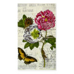 Pretty Vintage Collage business cards