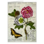 Pretty Vintage Collage Card
