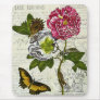 Pretty Vintage Collage Mouse Pads