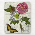 Pretty Vintage Collage mousepads