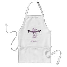 Pretty Vintage Fairy Decal Aprons
