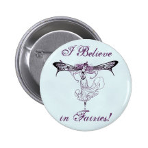 Pretty Vintage Fairy Decal Pins