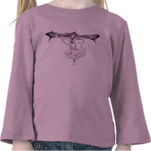 Pretty Vintage Fairy Decal Tee Shirts