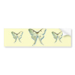 Pretty White Butterfly Design bumper stickers