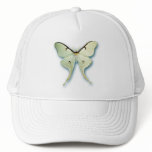 Pretty White Butterfly Design hats